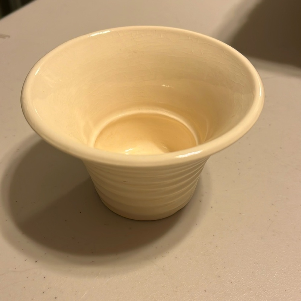 USA pottery  good condition just crazing in places